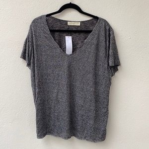 NWT - Project Social T Textured Knit V-neck